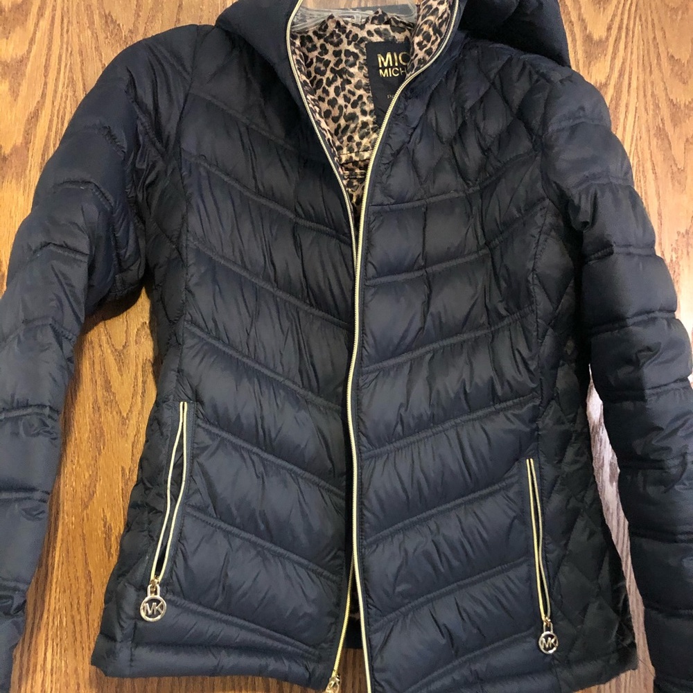 Michael Kors packable down fill jacket